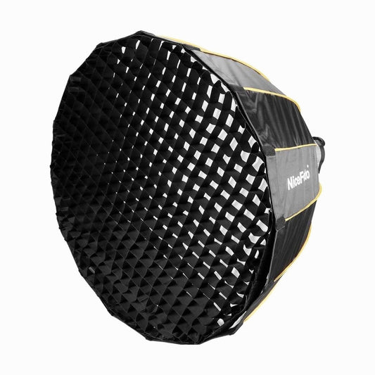 NICEFOTO (120CM) QUICK SET-UP DEEP PARABOLIC SOFTBOX WITH GRID