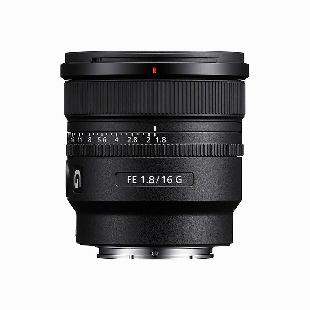 Sony FE 16mm F1.8 G full-frame ultra-wide prime lens - SEL16F18G