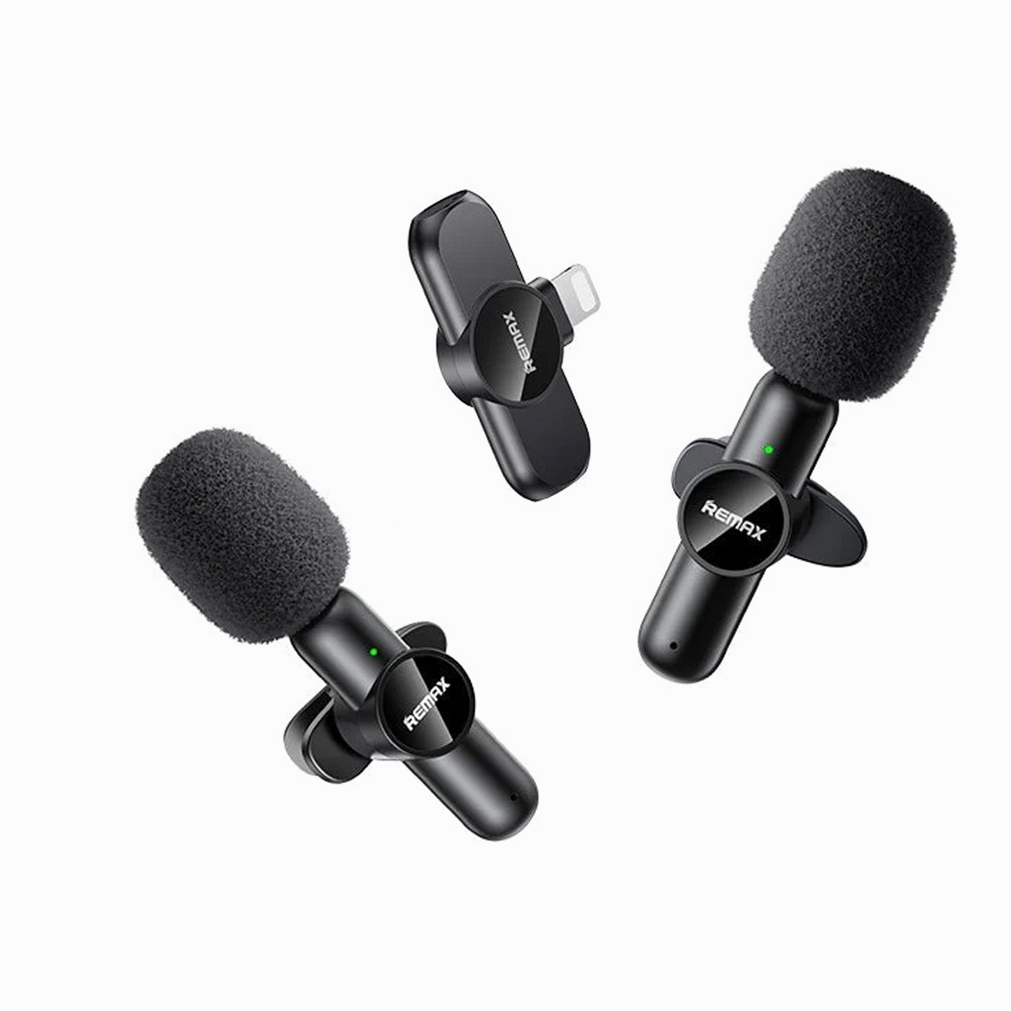 REMAX Ryusic Series One-to-Two Live-Stream Wireless Microphone K10 LIGHTNING