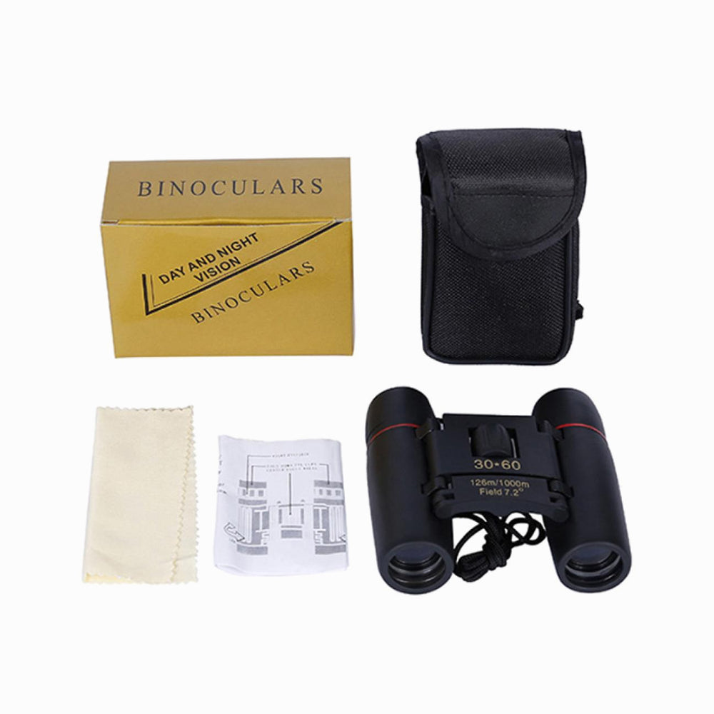 K&F Concept 30X60 Small Pocket Binoculars Compact Adults Mini Kids Binoculars Boys for Bird Watching / Concert Theater Opera (KF33.034)