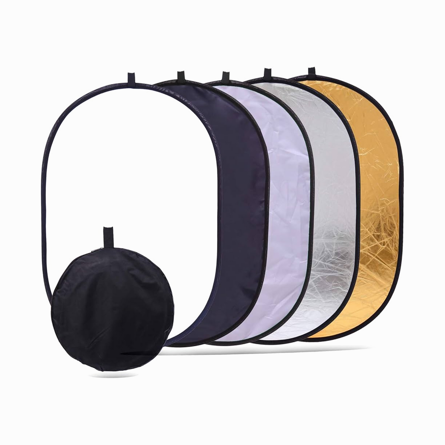 ZEGO 5 in1 INCH 90 x 120 cm Reflector with Grip Handle