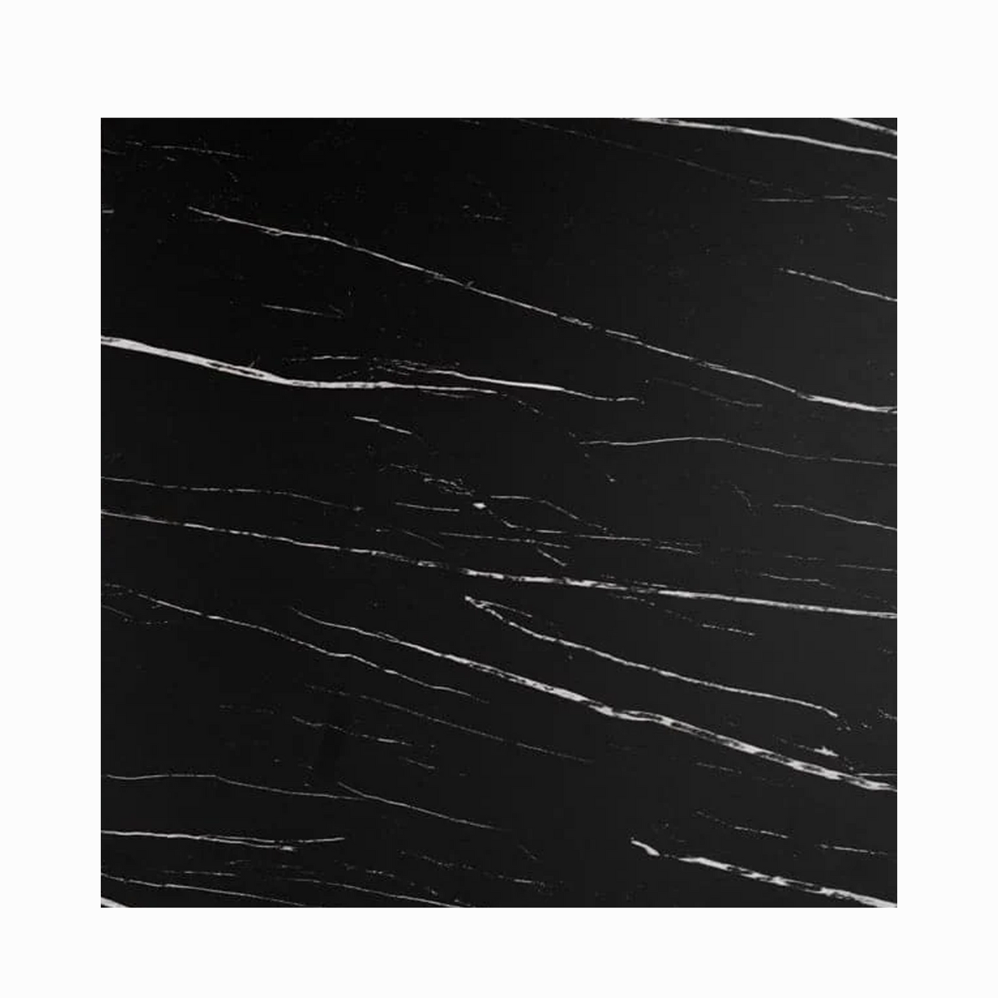 60x60cm Black Marble Effect PVC Boards #06