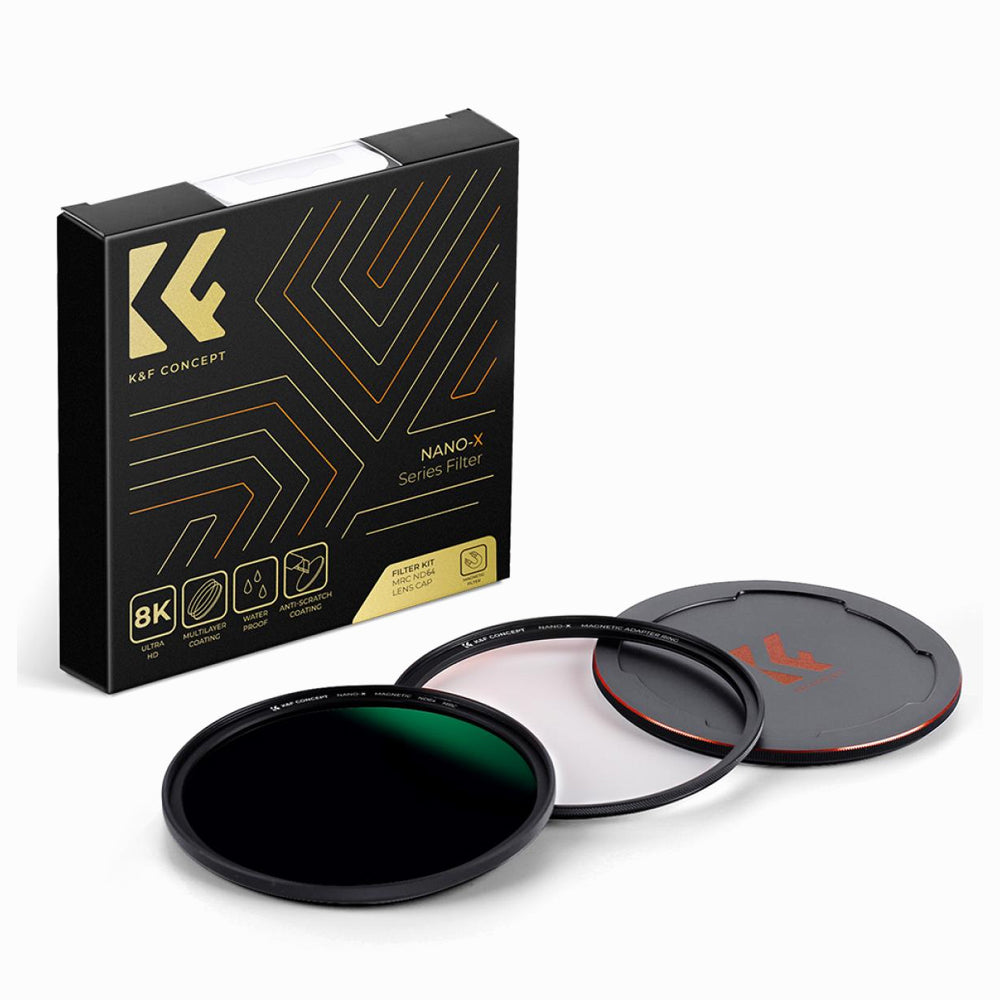 K&F Concept 67mm ND64 Magnetic Neutral Density Lens Filter HD Waterproof Scratch-resistant Anti-reflection Nano-Xcel Series (SKU.1741)