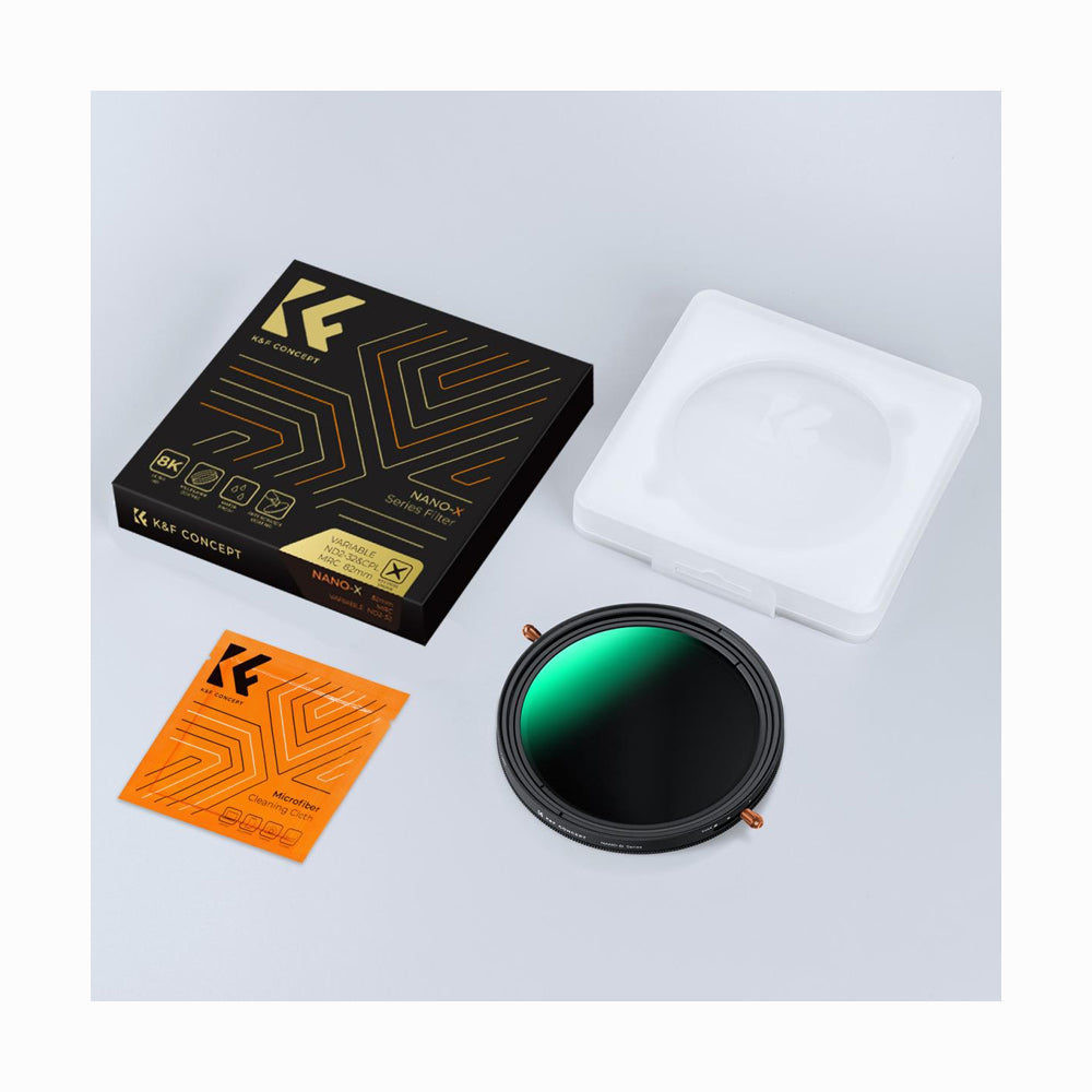 K&F Concept 95mm ND2-32 (1-5 Stop) Variable ND Filter and CPL Circular Polarizing Filter 2 in 1 for Camera Lens Nano-Xcel Series (KF01.2325V1)