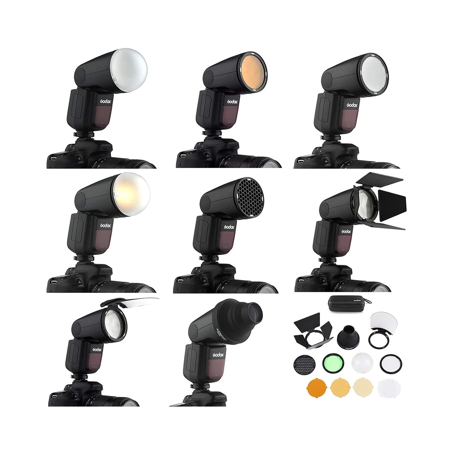 GODOX AK-R1 ROUND FLASH HEAD KIT