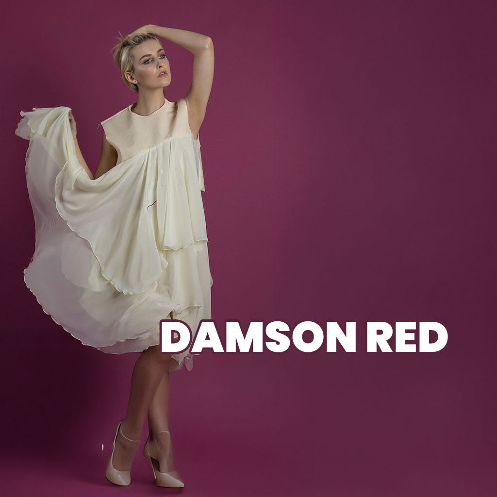 LENZCAM #44Damson Red Seamless Background Paper 3*11 M