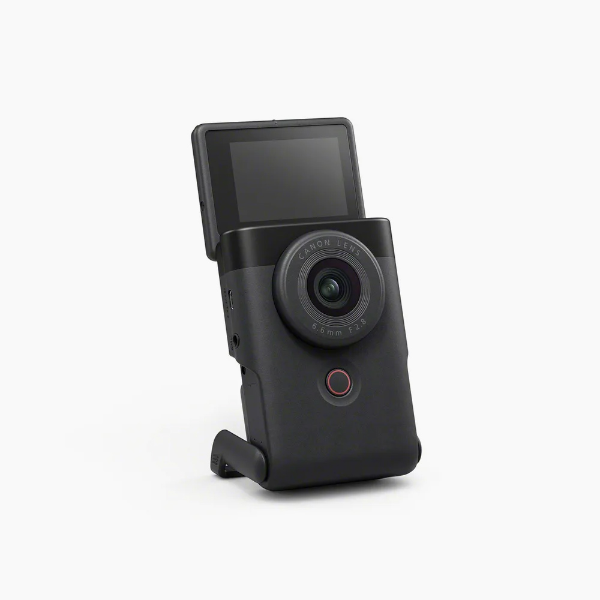 Buy Canon Vlog Camera PowerShot V10 Tripod Grip Kit Black Online Qatar