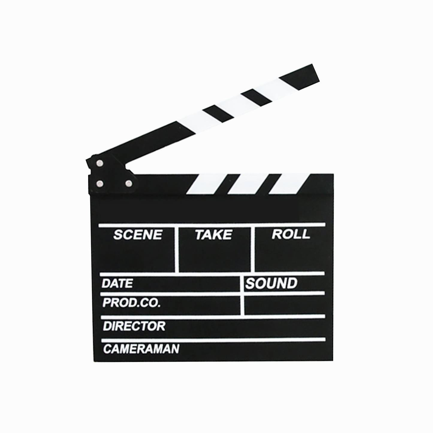 Clap Board Action Board, Black