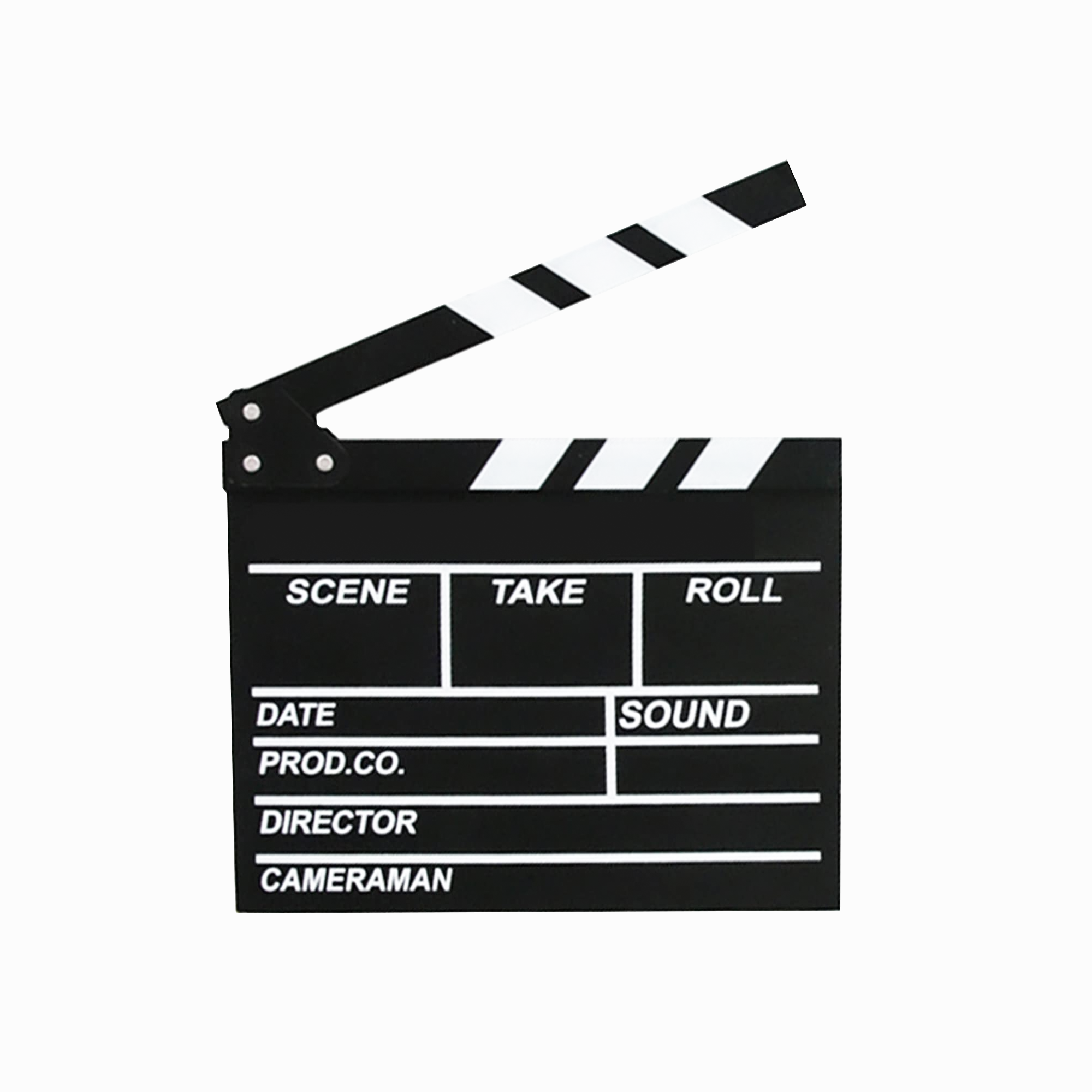 Clap Board Action Board, Black