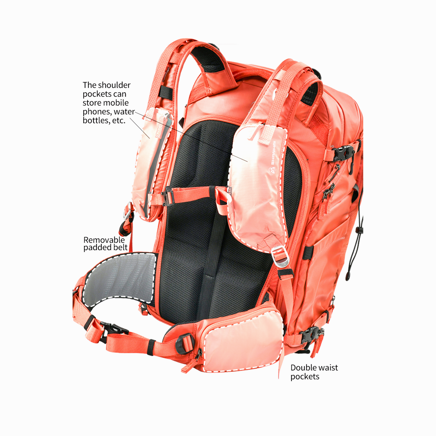 EIRMAI S35 ORANGE COLOUR PHOTOGRAPHY BACKPACK-35L