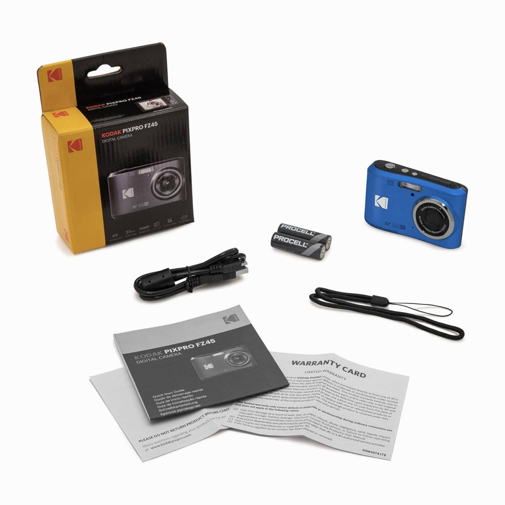 Kodak Pixpro FZ45 Digital Camera (BLUE)