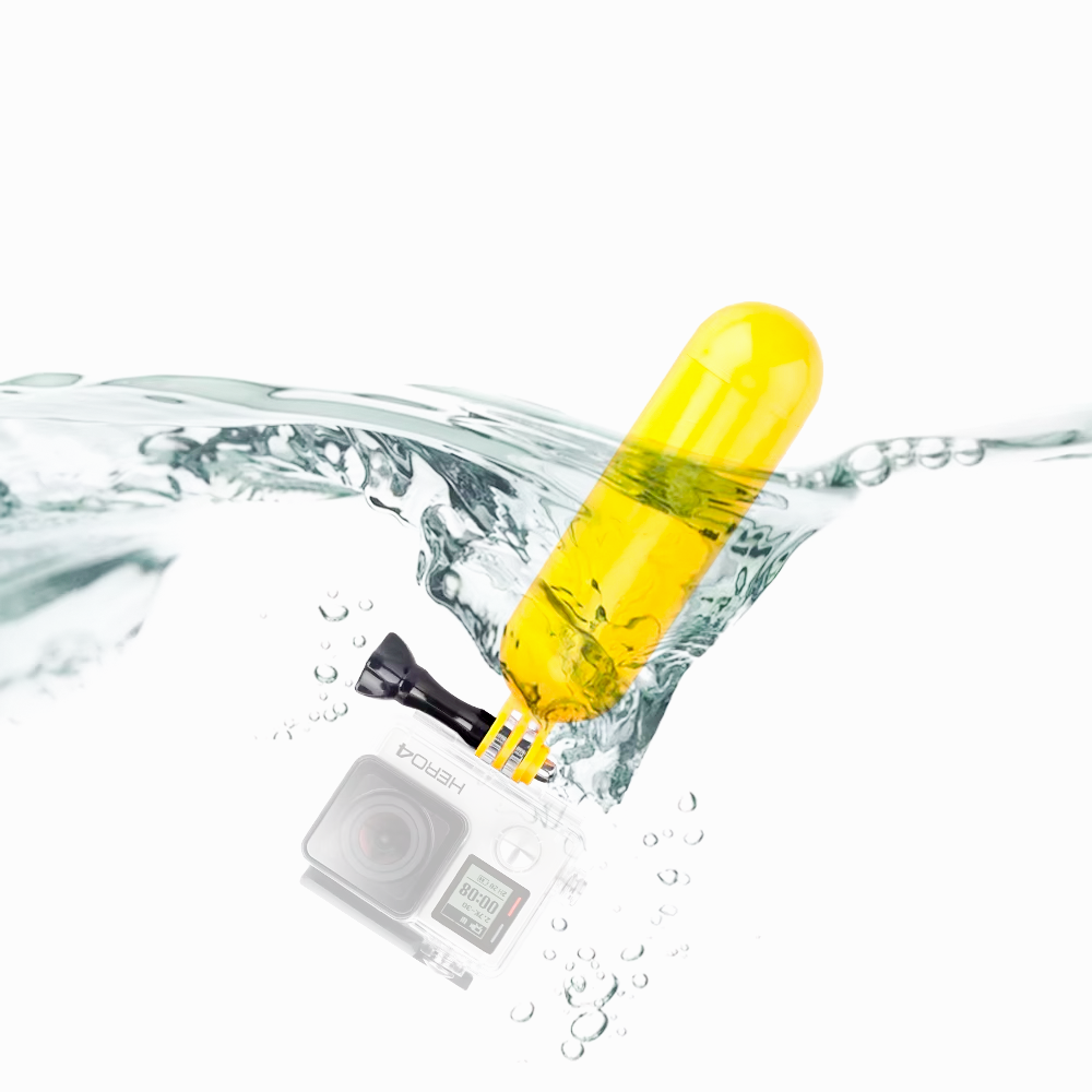 Floaty for Gopro Round Bottom(yellow)