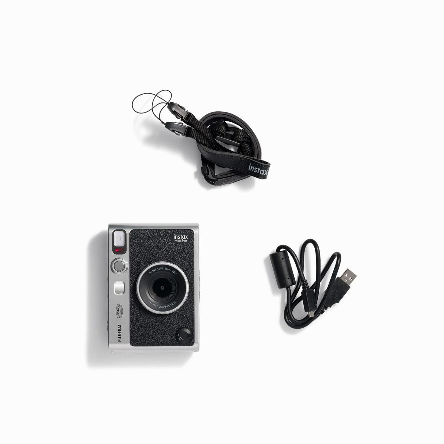 FujiFilm Instax Mini EVO Instant Digital Camera Type C (Black)