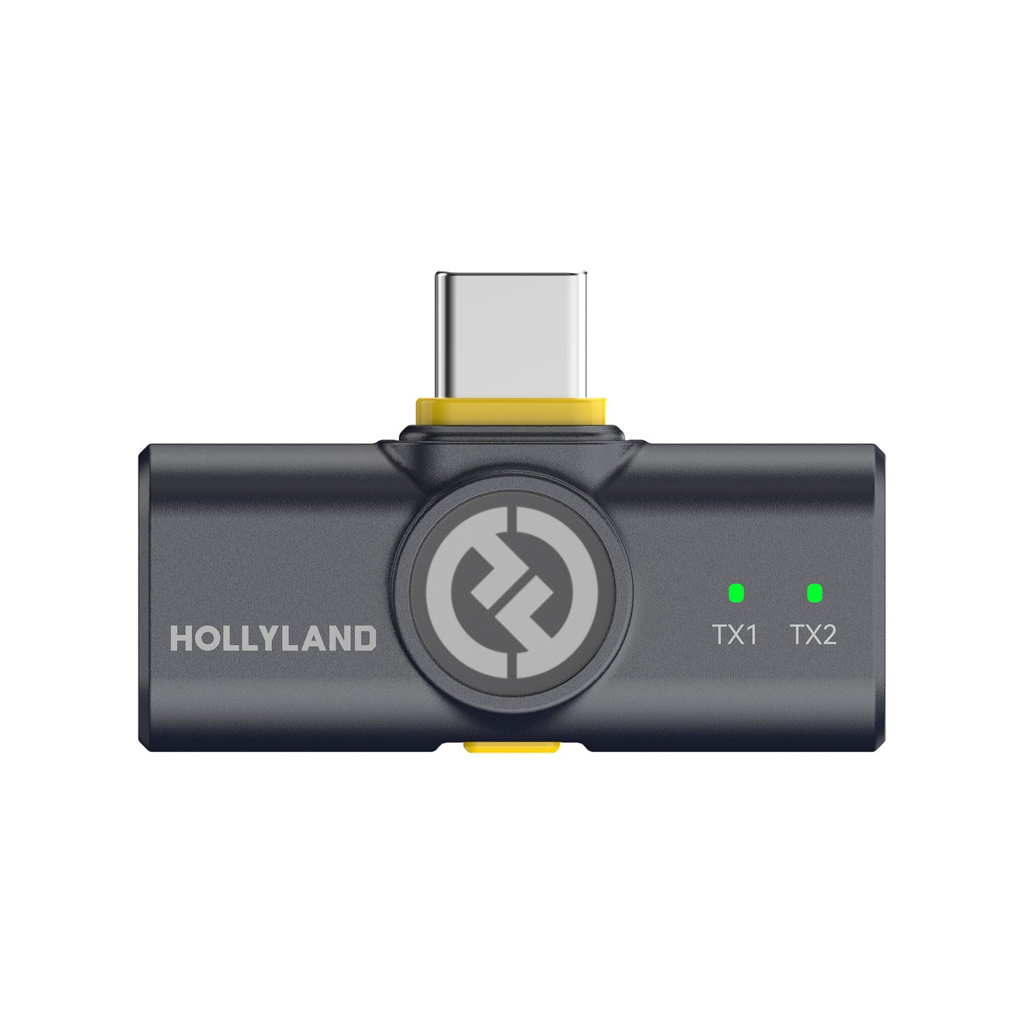 Hollyland LARK M2 DUO 2-Person Wireless Combo Microphone System (2.4 GHz, Shine Charcoal)
