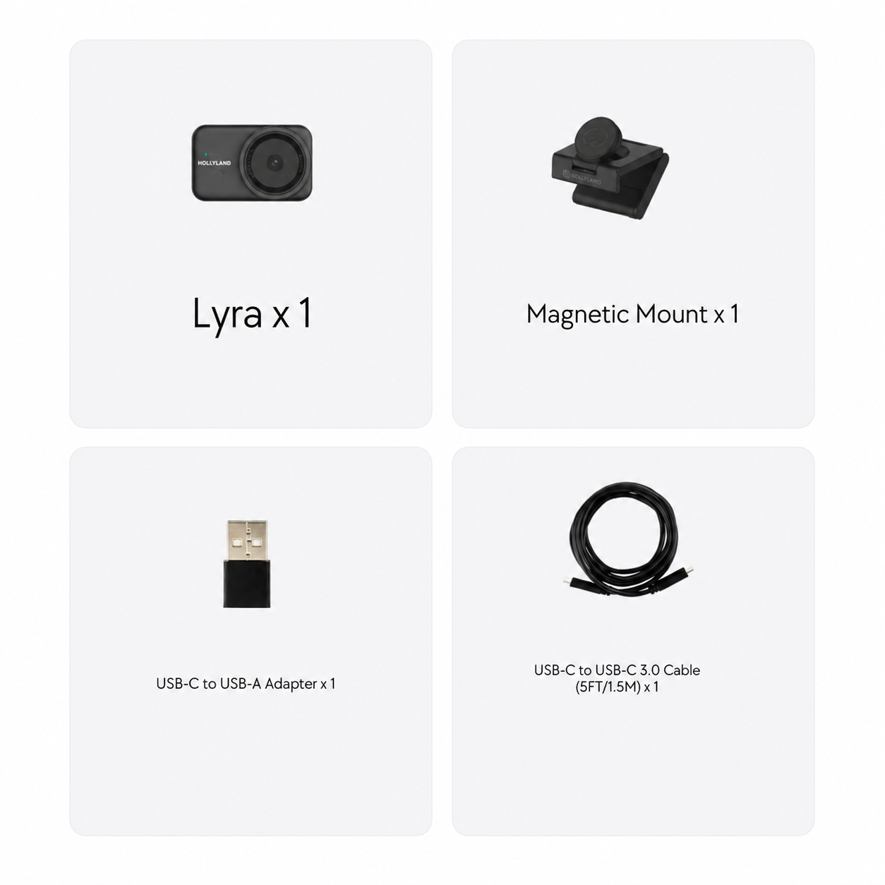 Hollyland Lyra UHD 4K Webcam (Black)