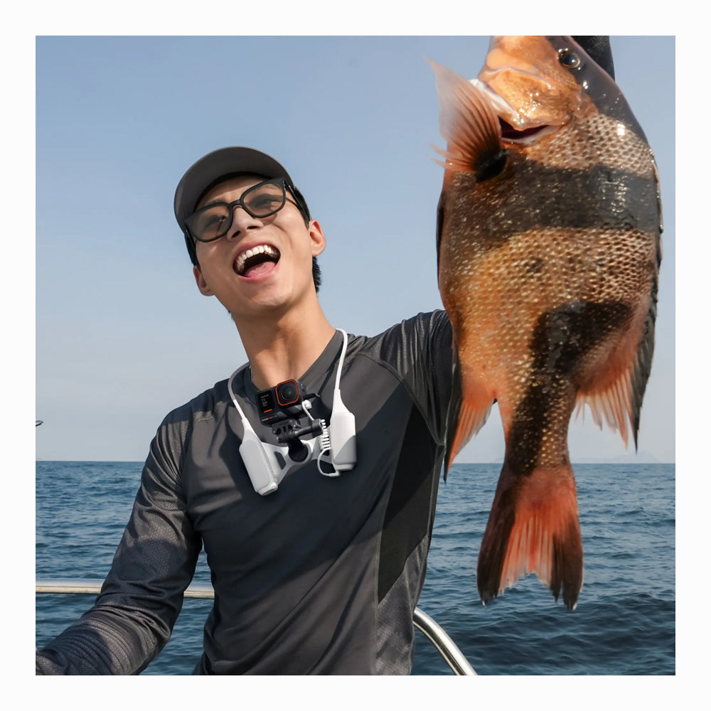 Insta360 FOMO Power Neck Mount