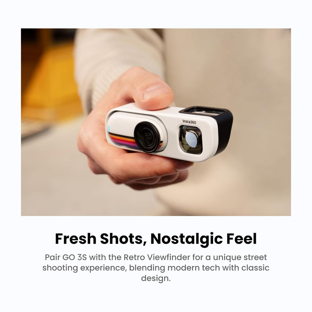 Insta360 GO 3S Retro Bundle Special Edition 128GB-White