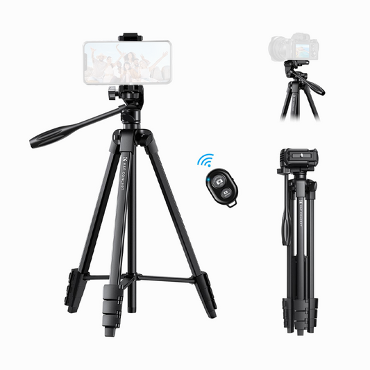 K&F Concept-KF09.125Aluminum Travel Tripod with Bluetooth Remote-S174A1