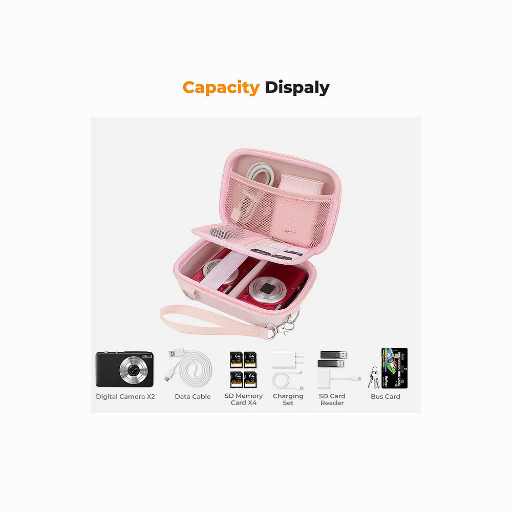 K&F Concept Digital Camera Case (Pink)KF13.167V2