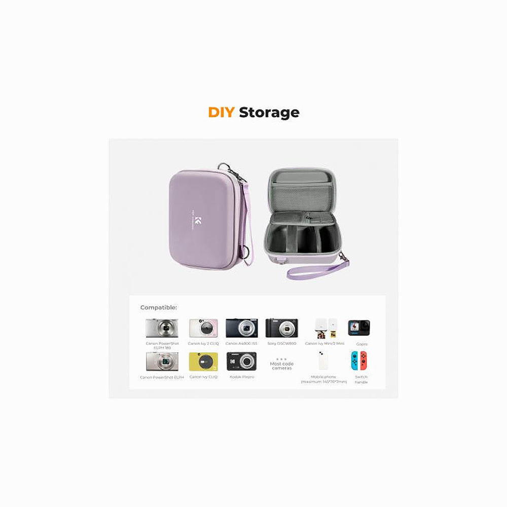 K&F Concept Digital Camera Case (Purple)KF13.167V4
