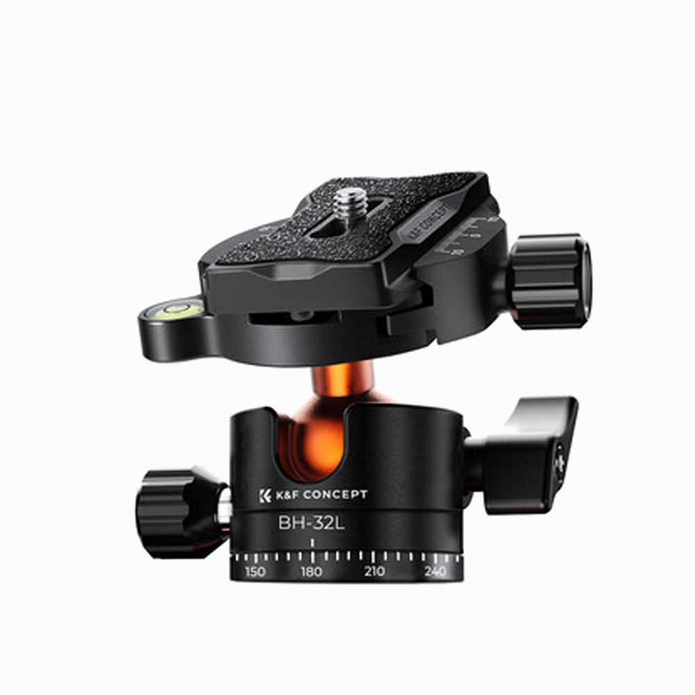 K&F Concept K255A7 Aluminum Tripod with BH-32L Ball Head-KF09.145