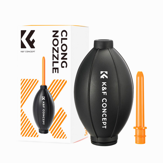 K&F Concept KF08.045 Lens Air Blower, Rubber Bulb Air Pump Dust Blower Cleaner, with Long Nozzle