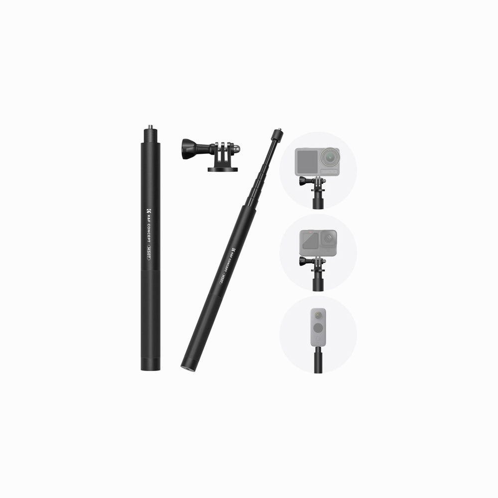 K&F Concept MS07 Invisible Selfie Stick (5')-KF09.132