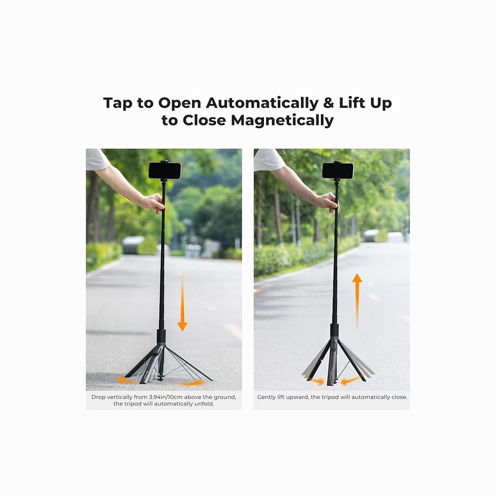 K&F Concept Selfie Stick for phones Black-KF15.0002