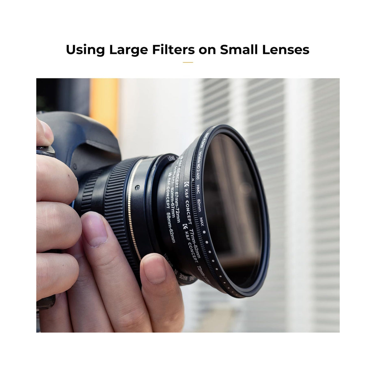 K&F Concept 18 Pieces Filter Ring Adapter Set (SKU.0629)