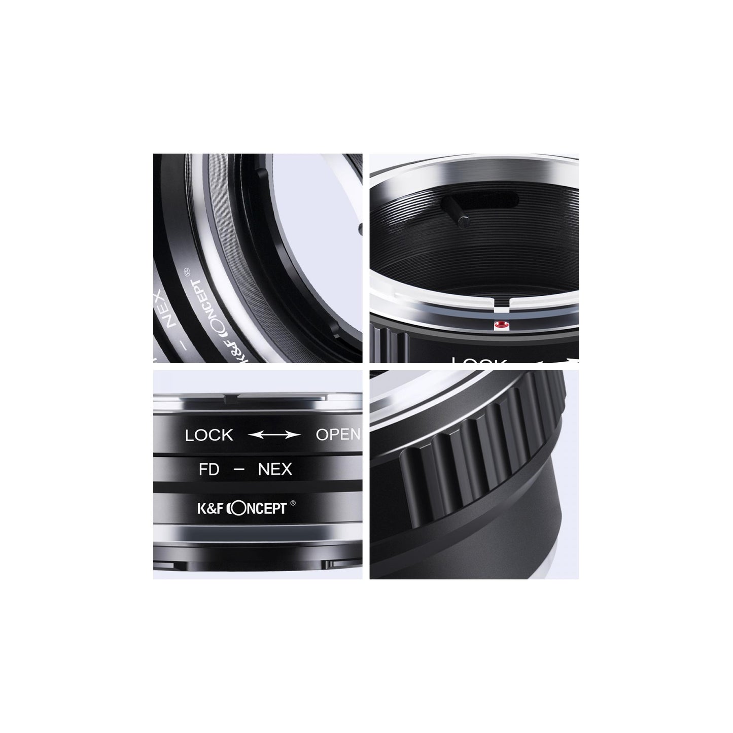 K&F Concept Canon FD/FL to Sony E-Mount Lens Adapter – KF06.071