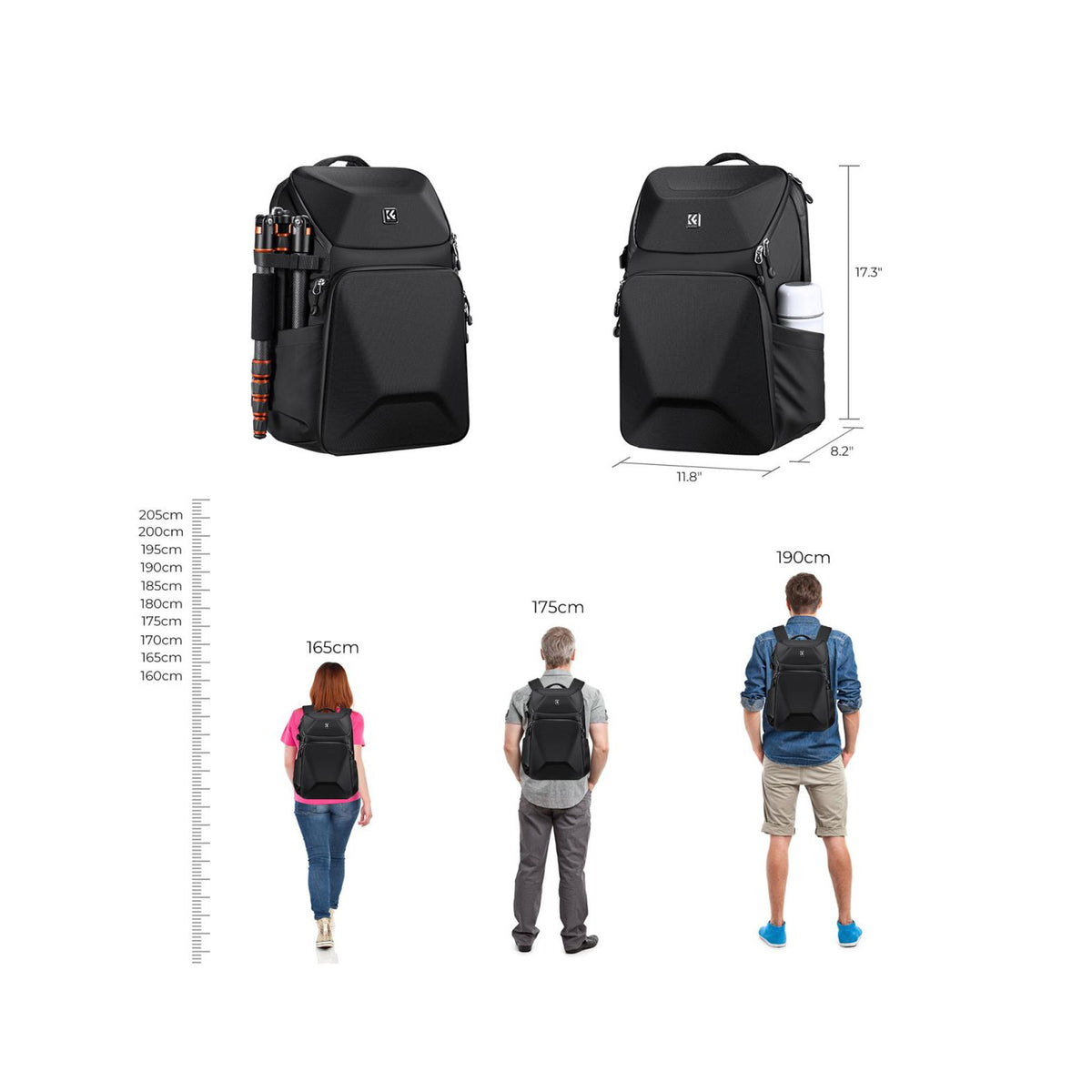K&F Concept KF13.144 Beta Photography Backpack (Black, 20L)