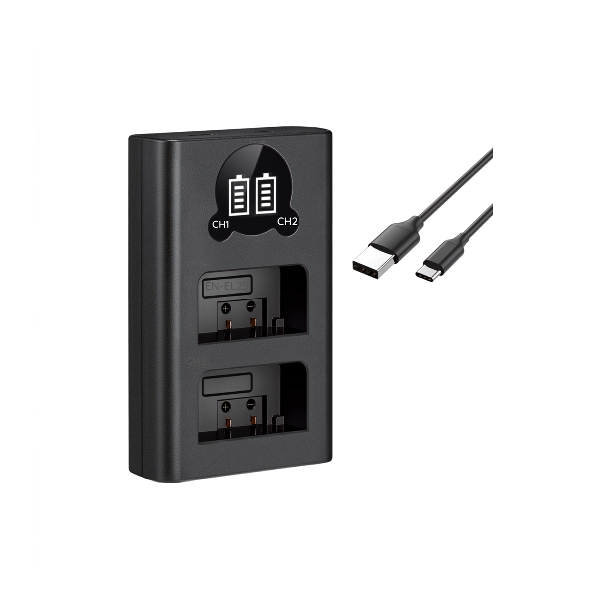 K&F EN-EL25 Dual Channel charger for Nikon Camera-KF28.0031S1