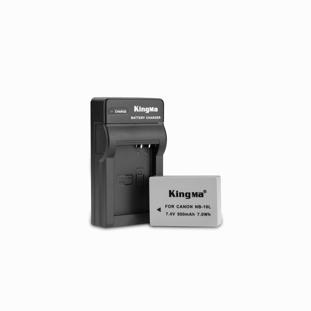 Kingma Rechargeable NB-10L Battery and USB Charger