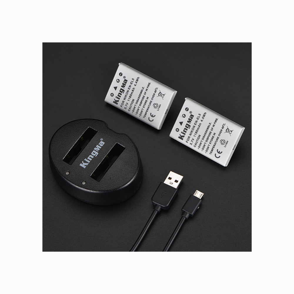 Kingma EN-EL5 1180mAh Digital Battery for Nikon