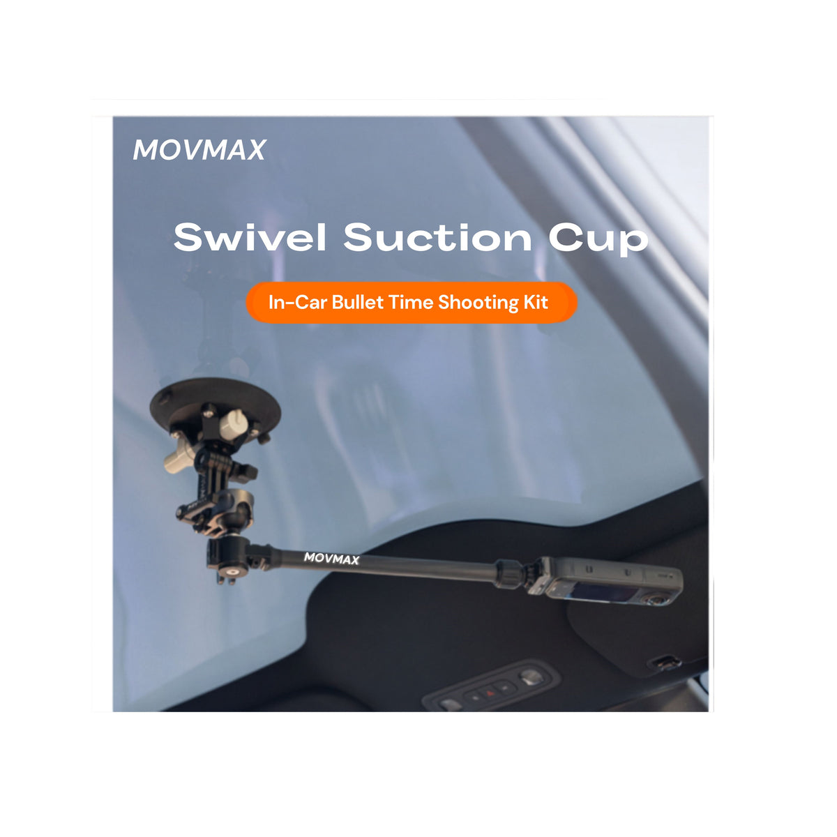 MOVMAX Swivel Suction Cup Mount