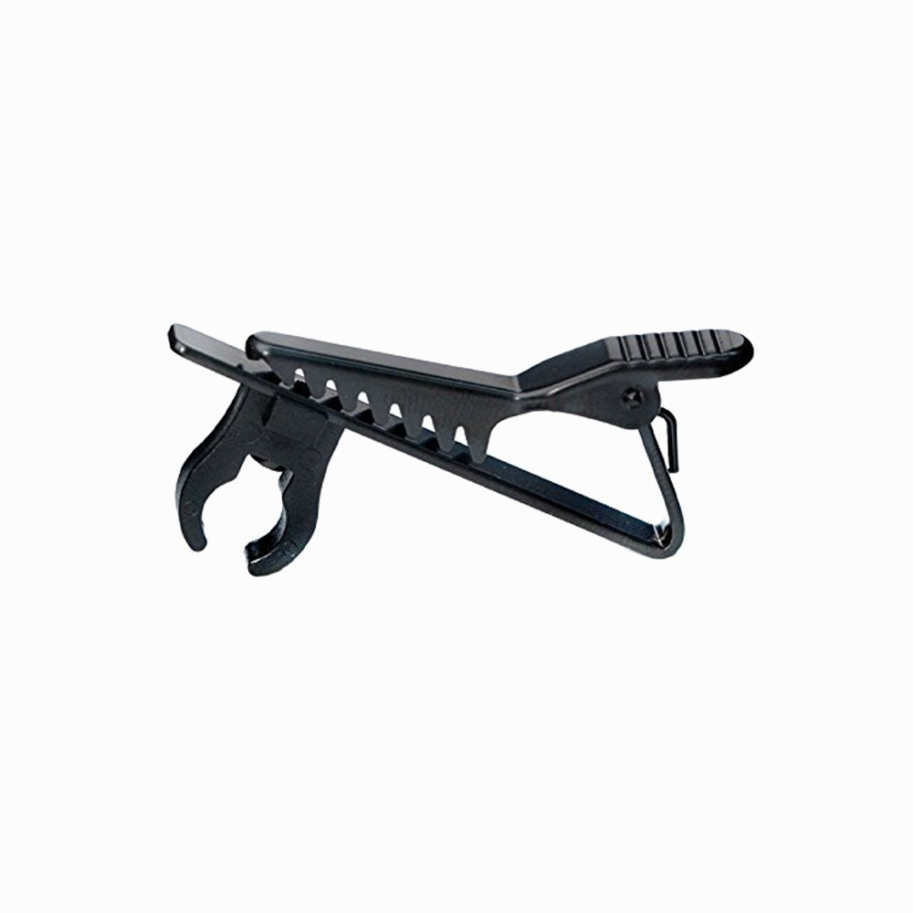 Microphone Lapel Tie Clip Lavalier Mic Black