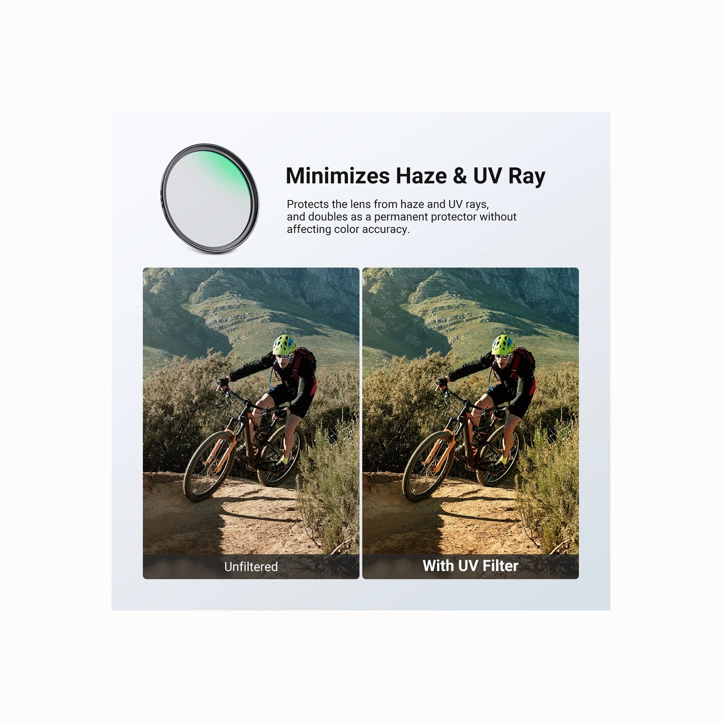 NEEWER 67mm Variable ND + CPL + UV Filter Kit