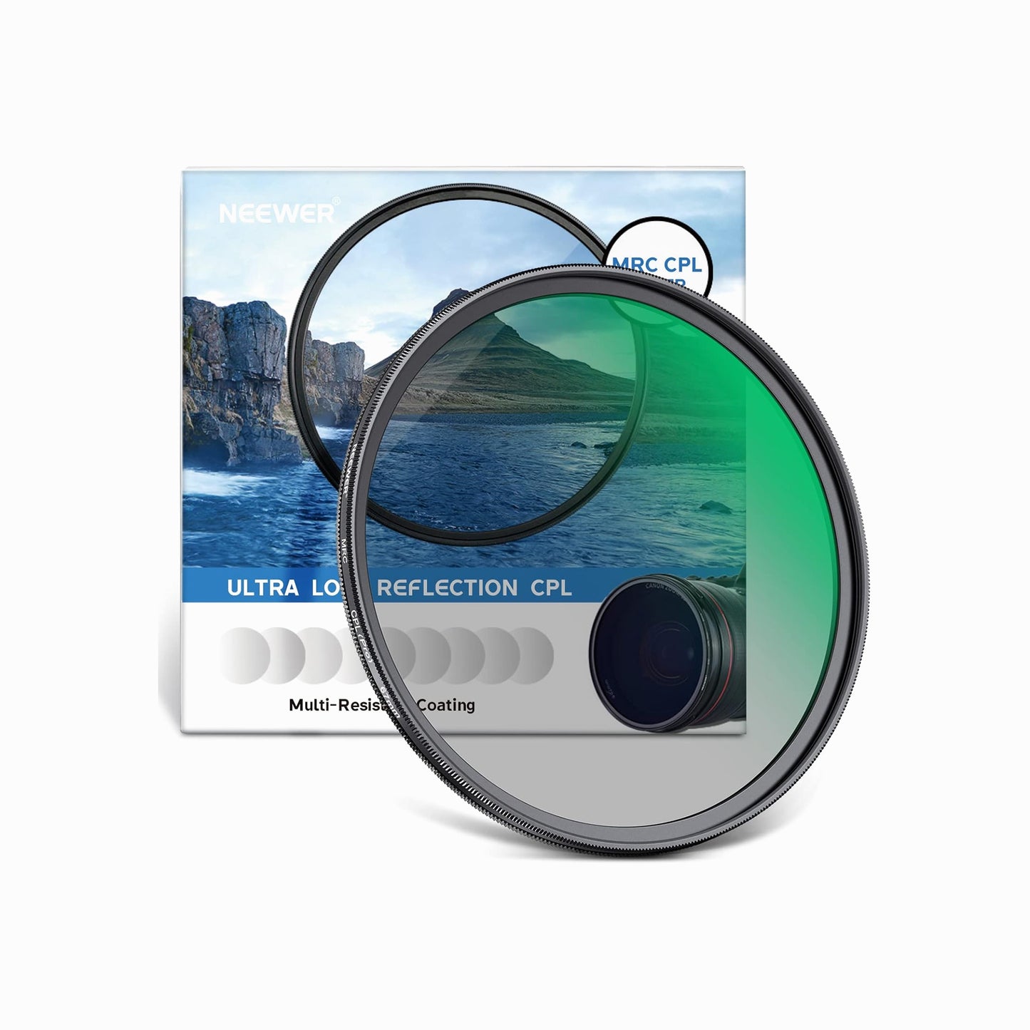 NEEWER 67mm MRC HD CPL Circular Polarizer Lens Filter