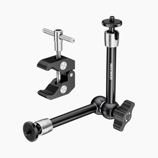 NEEWER 9.8"/25cm Adjustable Magic Arm with Super Clamp-ST25C