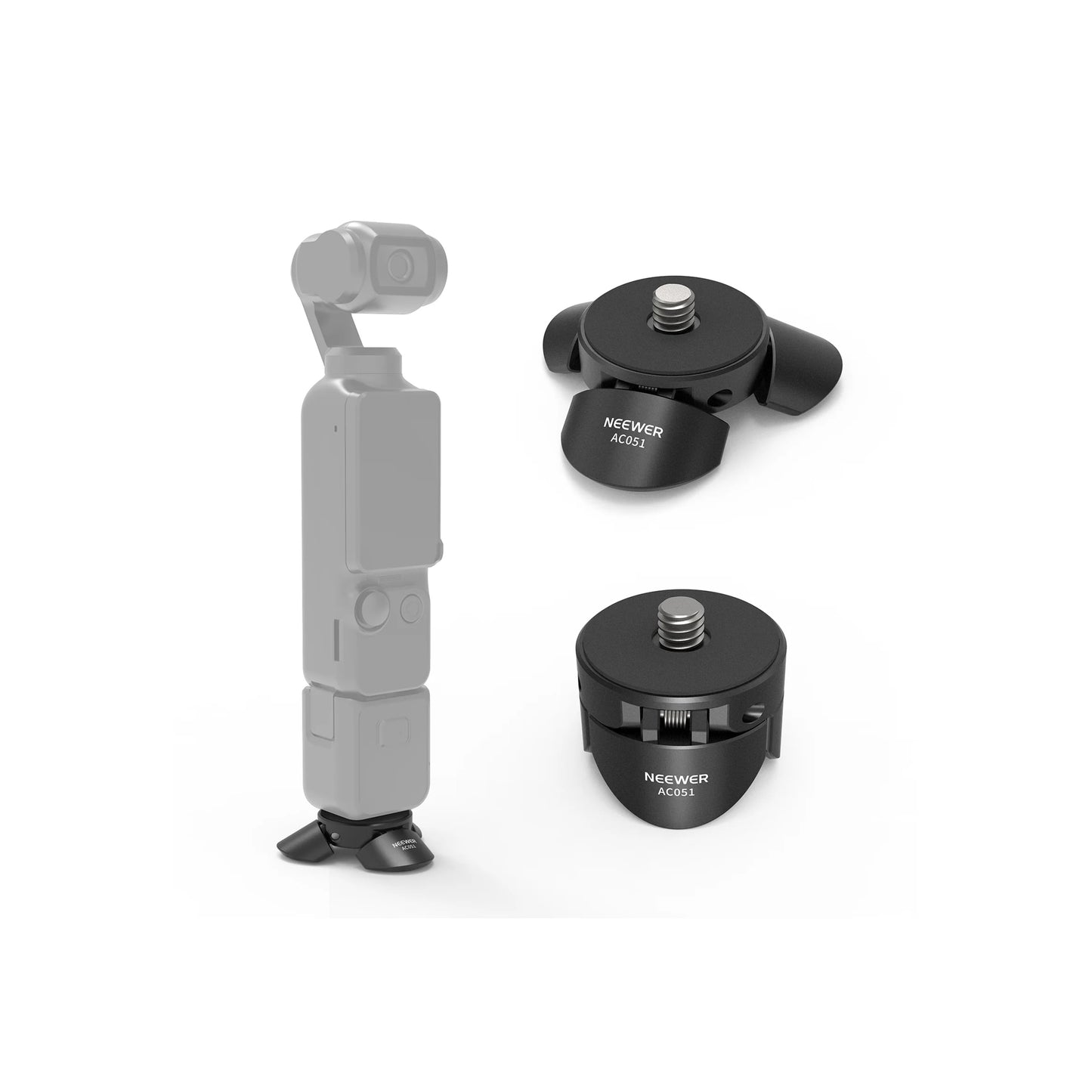 NEEWER AC051 Mini Tripod Compatible with DJI Osmo Pocket 3/4
