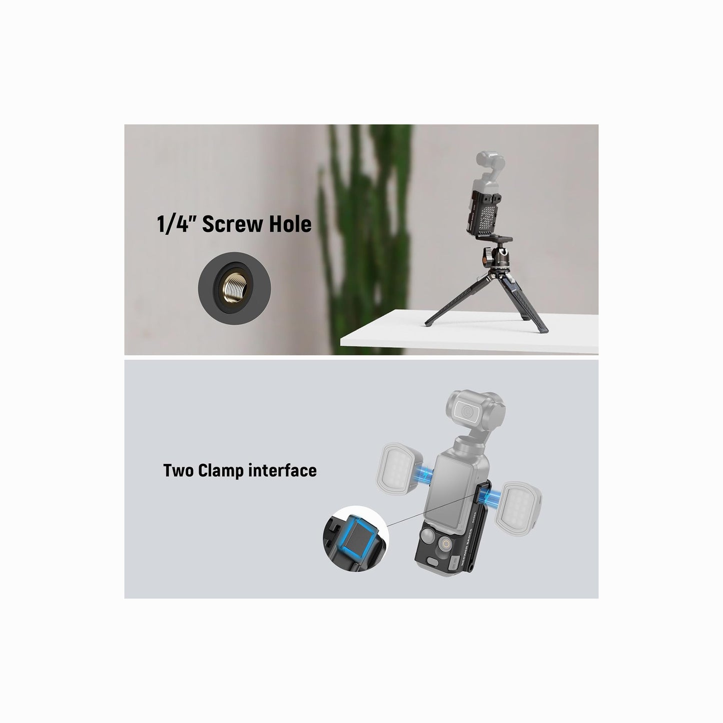 NEEWER BASICS Magnetic Mount Stand for DJI Osmo Pocket 3/4-AC024