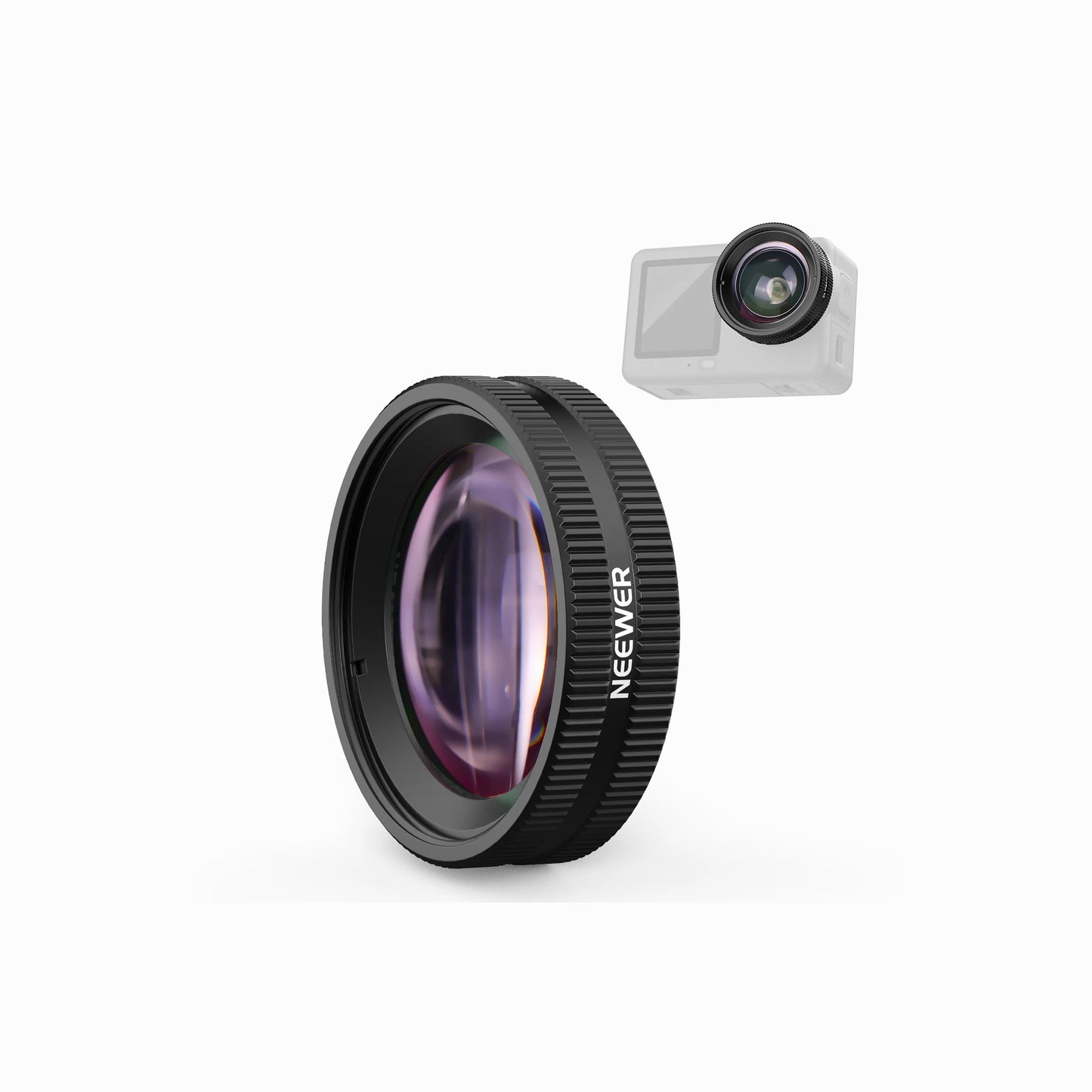 NEEWER 2X Macro Lens for DJI Osmo Action 6-LS010