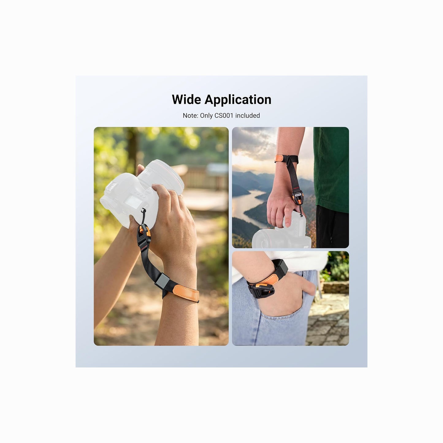 NEEWER QUICK RELEASE CAMERA HAND STRAP-CS001