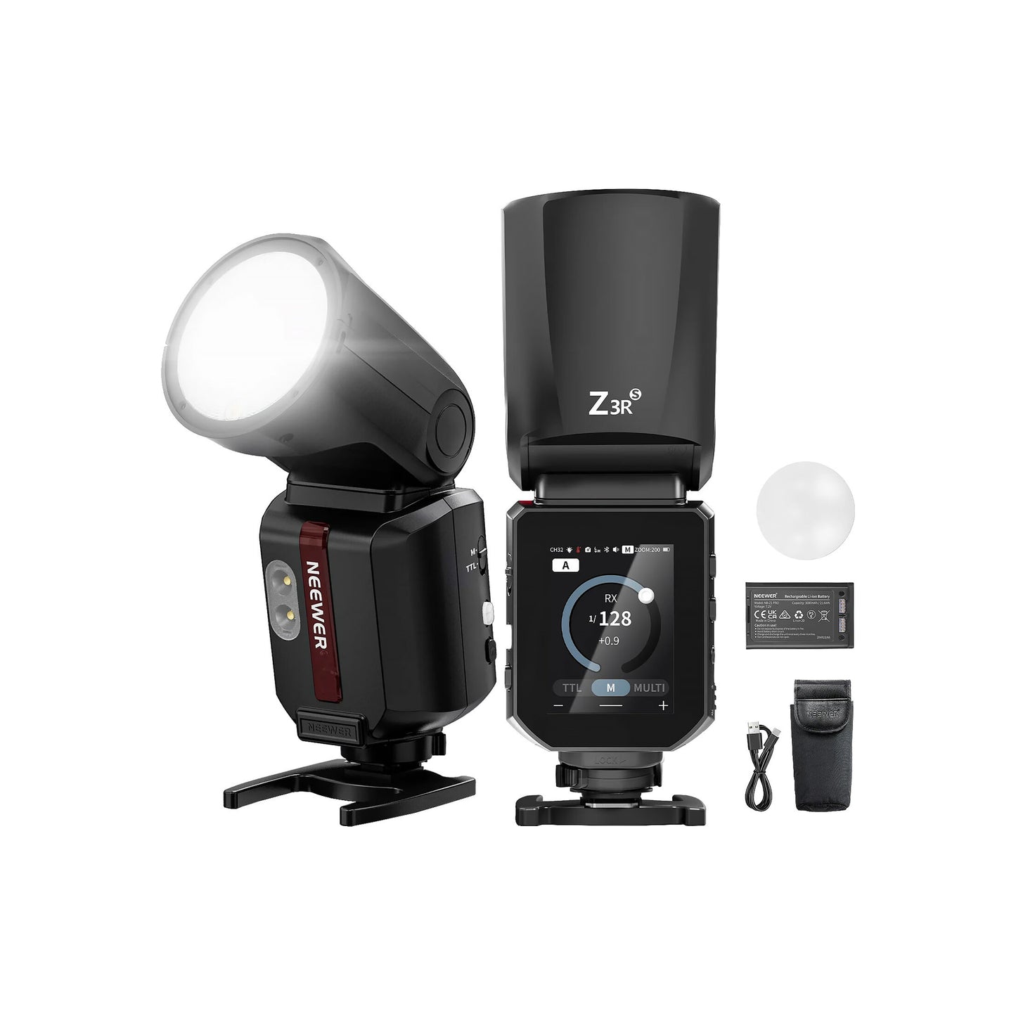 Neewer Z3R-S TTL Round Head Flash Speedlite for Sony