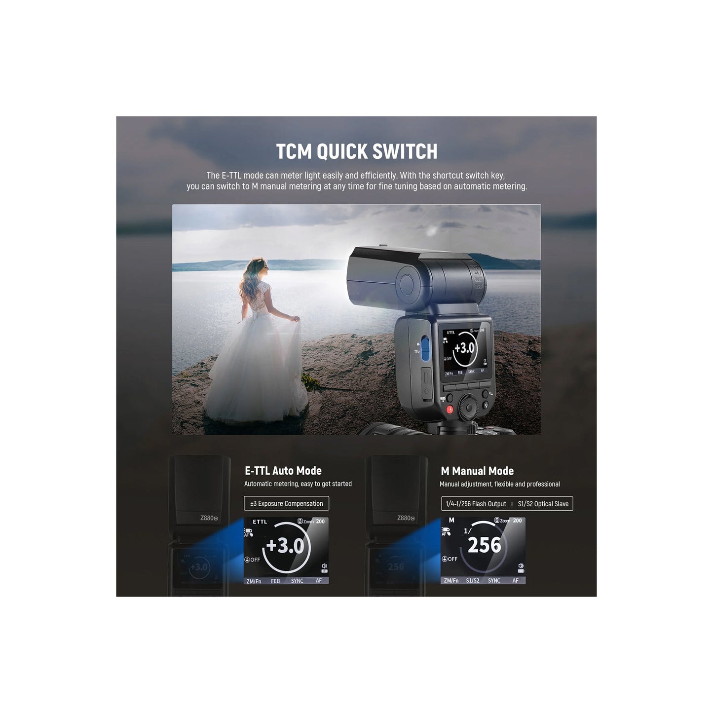 Neewer Z880-C TTL Camera Flash Speedlite for Canon