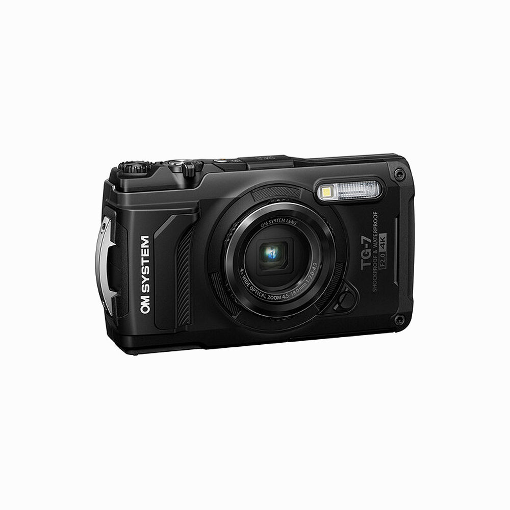 OM SYSTEM Tough TG-7 Digital Camera (Black)