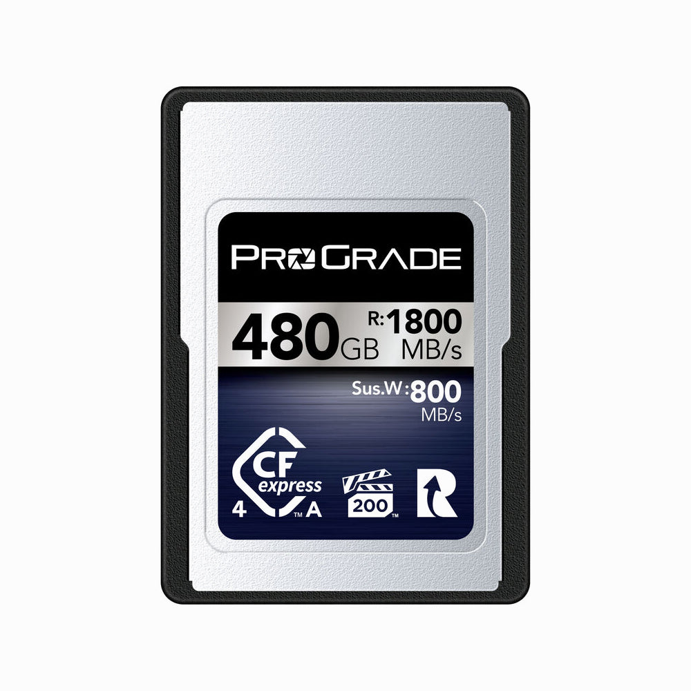 ProGrade Digital 480GB CFexpress 4.0 Type A Iridium Memory Card