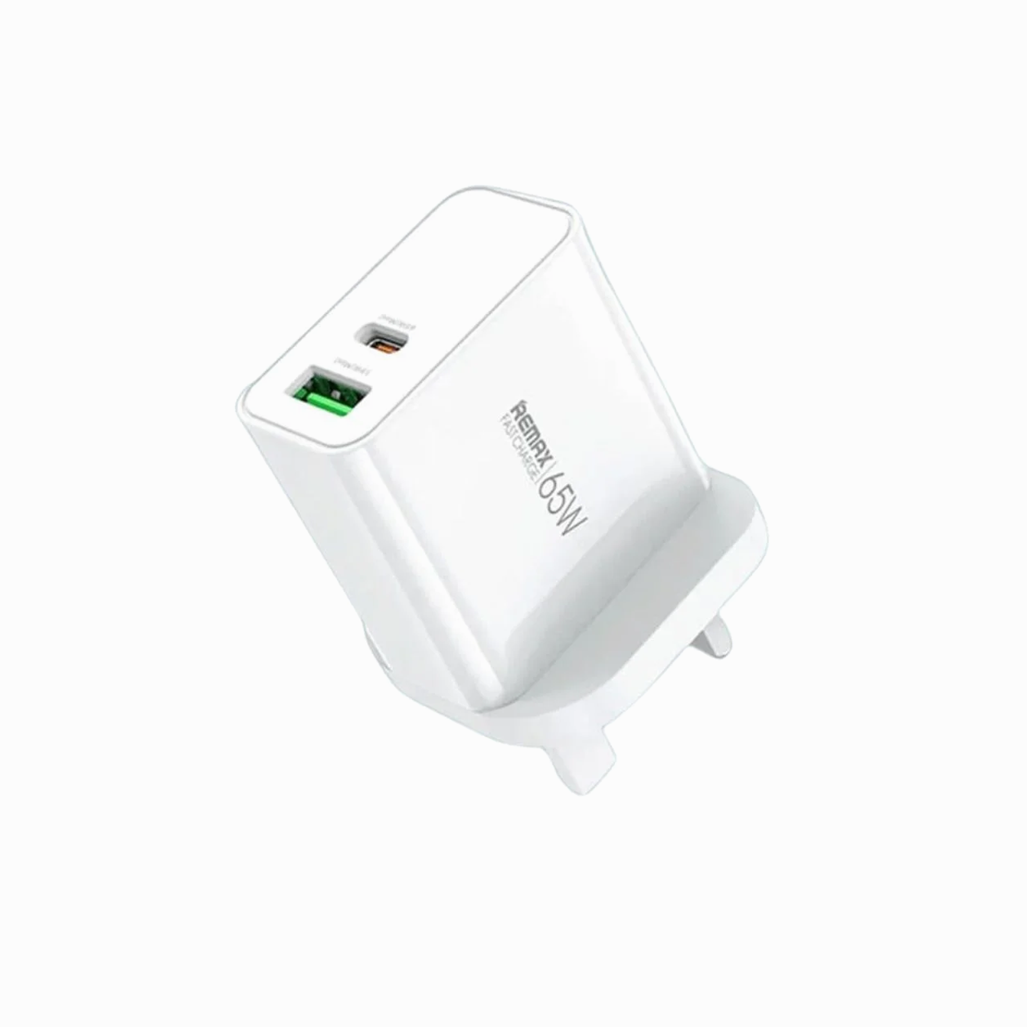 REMAX RP-U125 65W GaN Fast Charger (USB & Type-C)