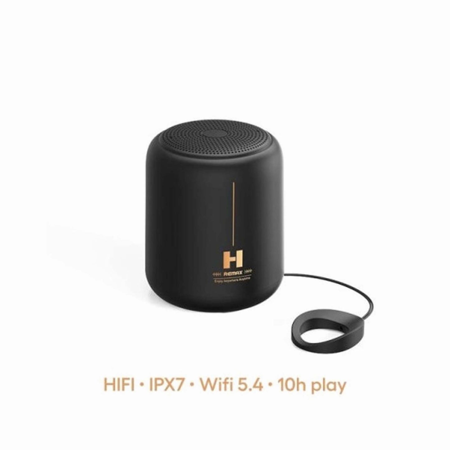 REMAX Sky Mirror 5W Portable Wireless Speaker RB-H1 Black
