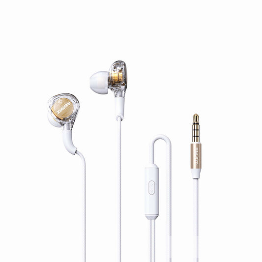 REMAX Wired Earphone for Music and Call RM-670 WHITE